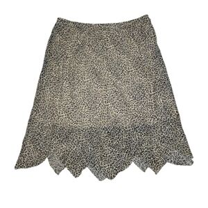 KSL Leopard Print Women's Skirt